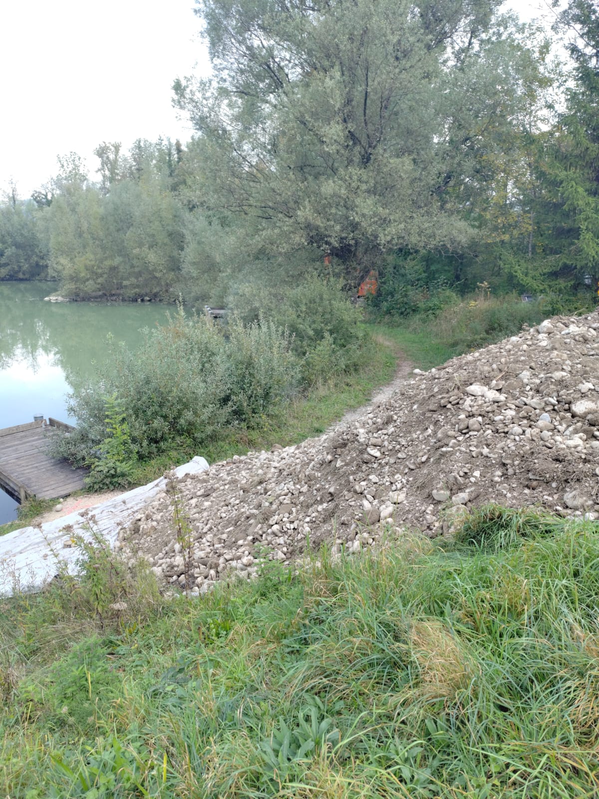 Travaux en cours au lac du Sauget — photo 3