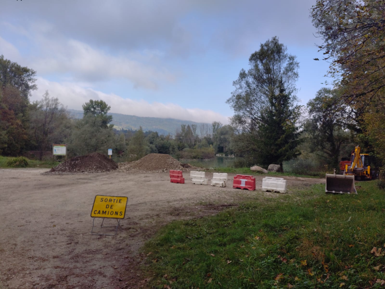 Travaux en cours au lac du Sauget — photo 4